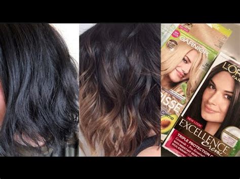 bleaching box dye black hair|how to lighten box dyed hair.